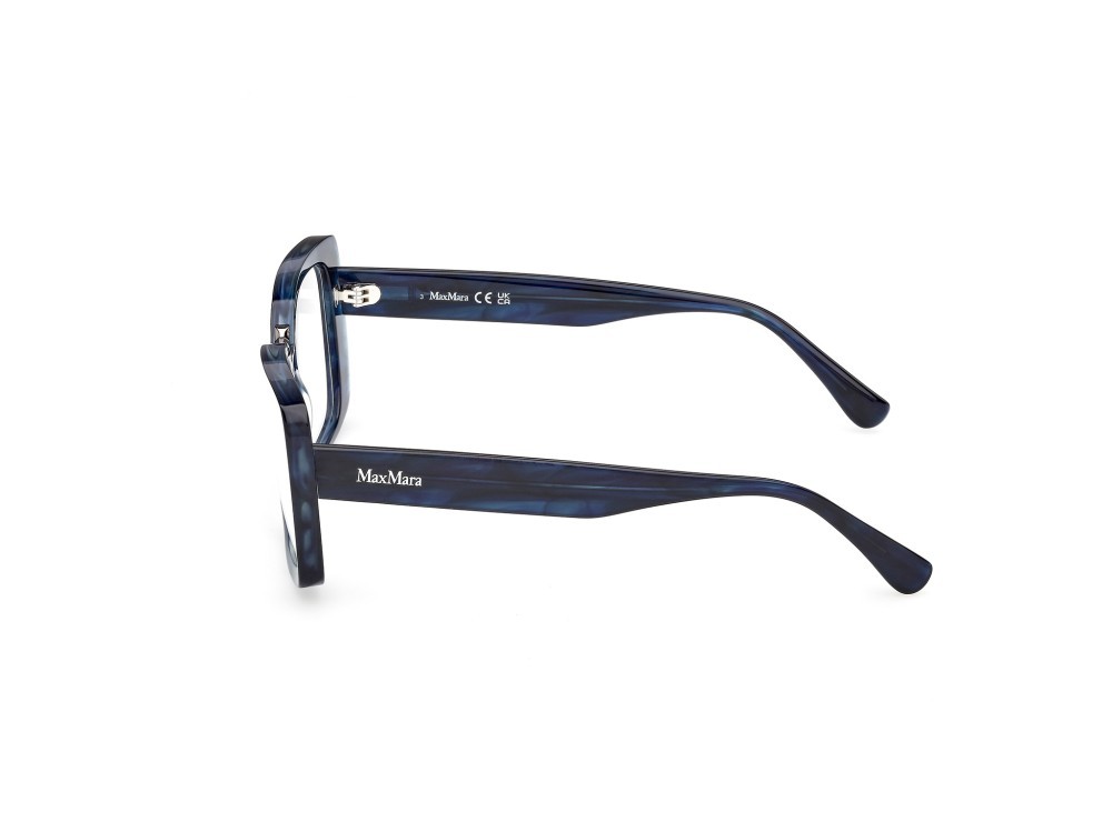 Brillen MaxMara MM5208 (092) farbe blu/corno form schmetterling 