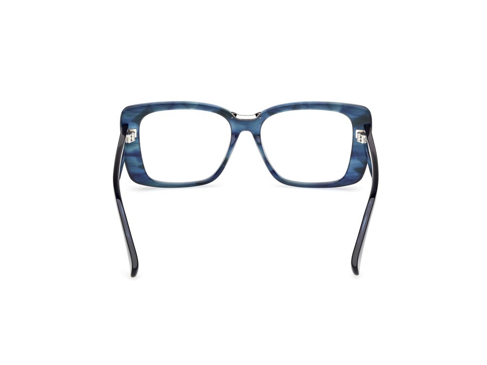 Brillen MaxMara MM5208 (092) farbe blu/corno form schmetterling 
