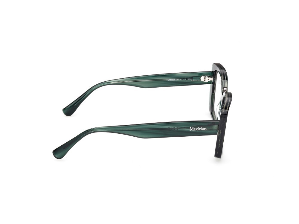 Occhiali da vista MaxMara MM5208 (098) colore corno verde  forma farfalla 