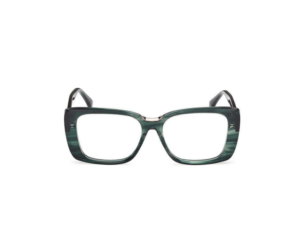 Occhiali da vista MaxMara MM5208 (098) colore corno verde  forma farfalla 