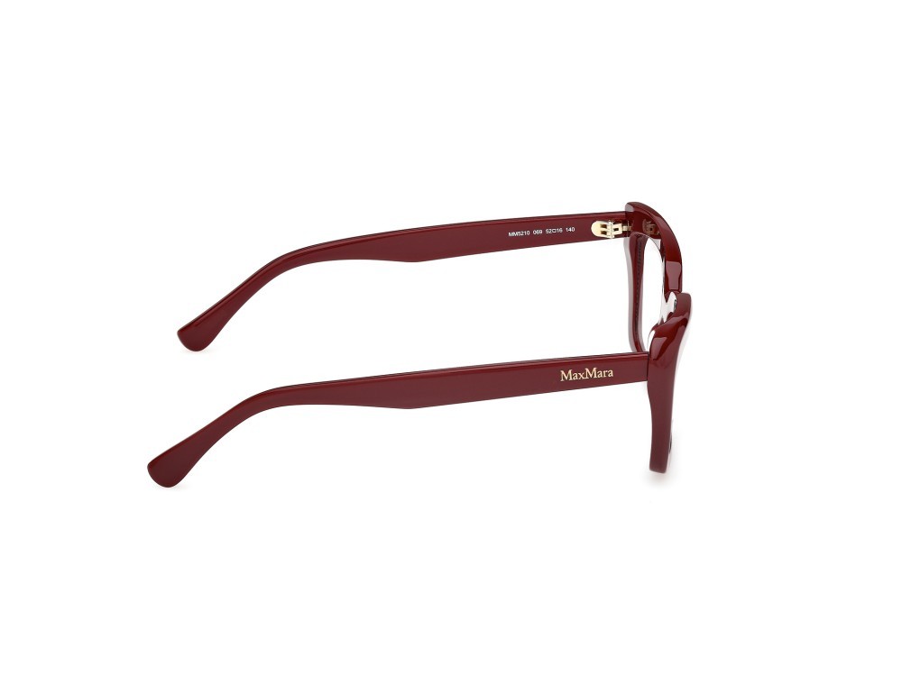 Occhiali da vista MaxMara MM5210 (069) colore bordeaux lucido forma cat eye 
