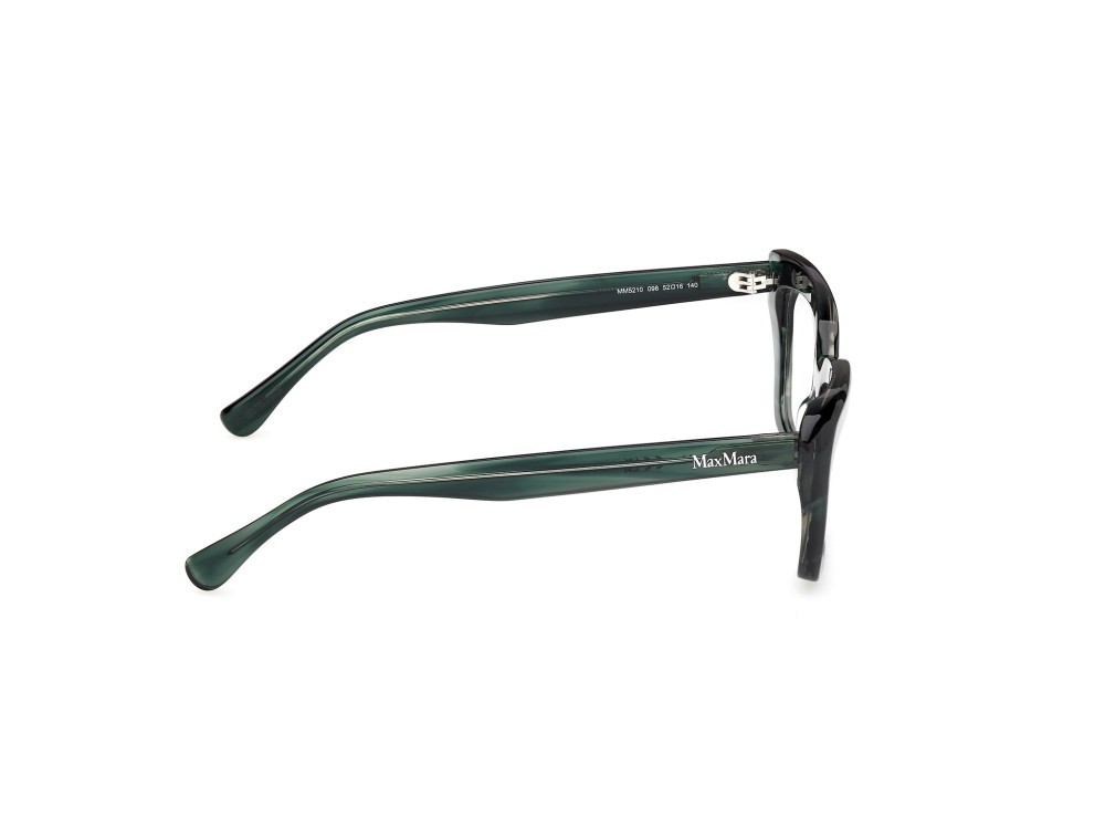 Occhiali da vista MaxMara MM5210 (098) colore corno verde forma cat eye 