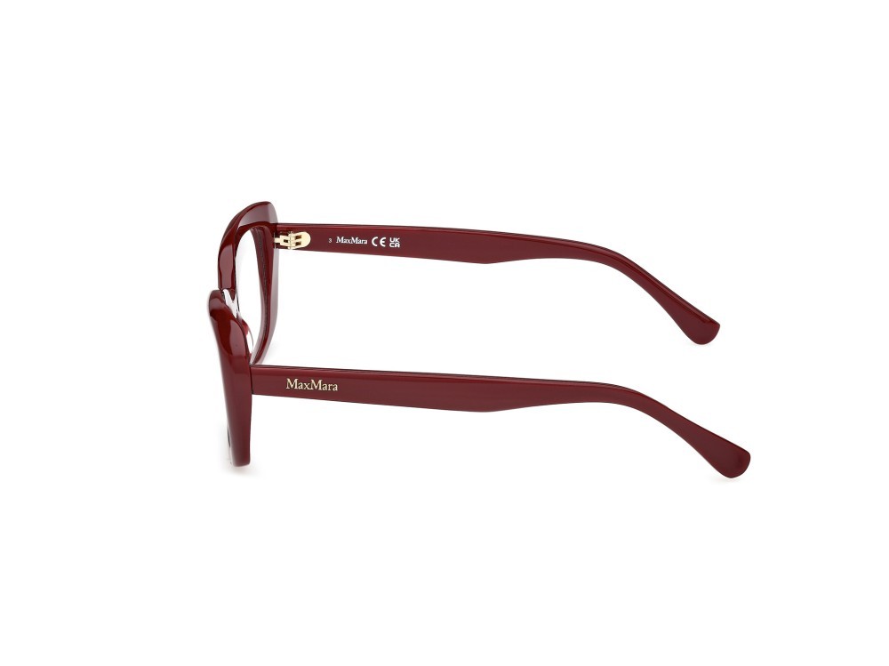 Brillen MaxMara MM5211 (069) farbe bordeaux lucido form rund 