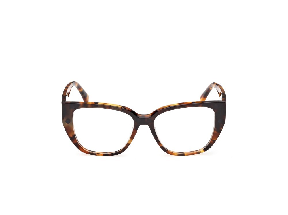 Brillen MaxMara MM5212 (052) + clip-on farbe avana scura form rund 