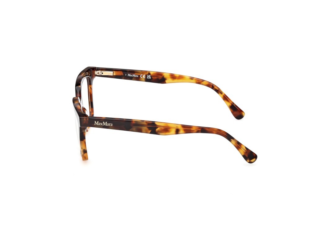 Occhiali da vista MaxMara MM5213 (052) + clip-on colore avana scura forma cat eye 