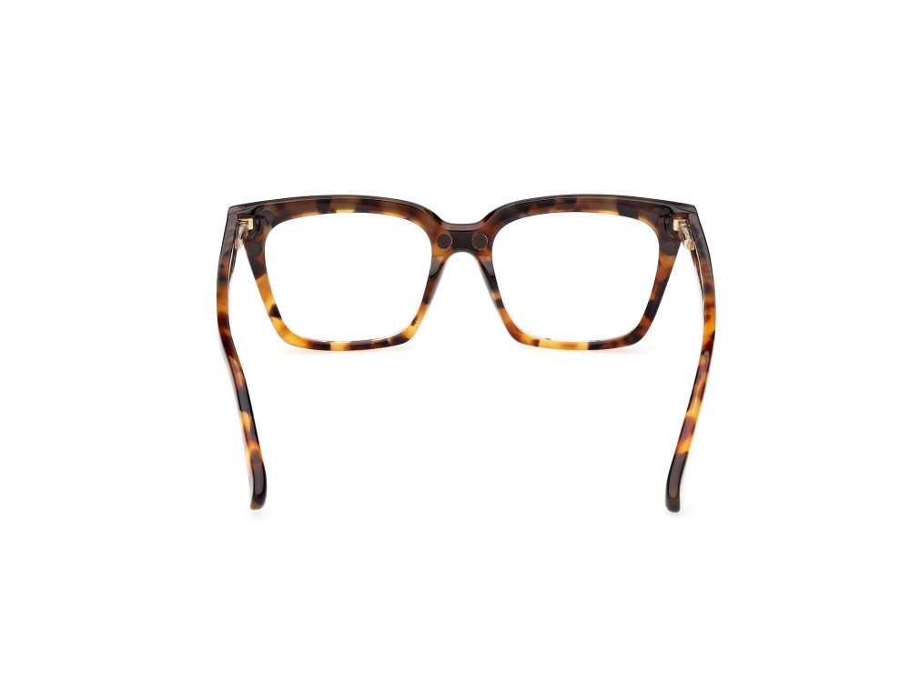 Occhiali da vista MaxMara MM5213 (052) + clip-on colore avana scura forma cat eye 