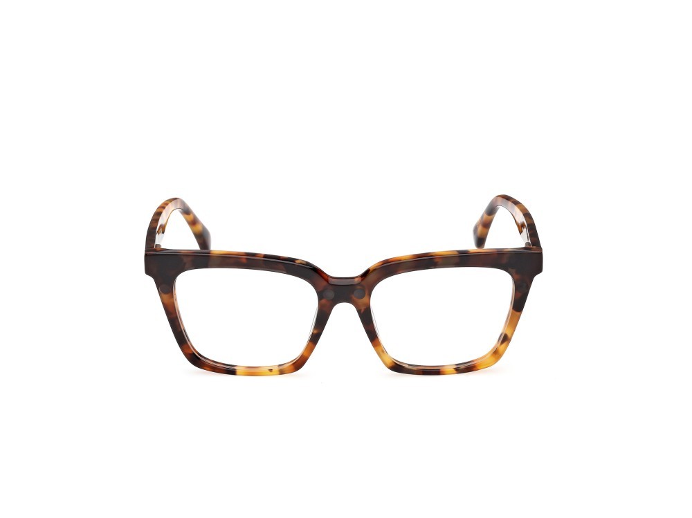 Occhiali da vista MaxMara MM5213 (052) + clip-on colore avana scura forma cat eye 
