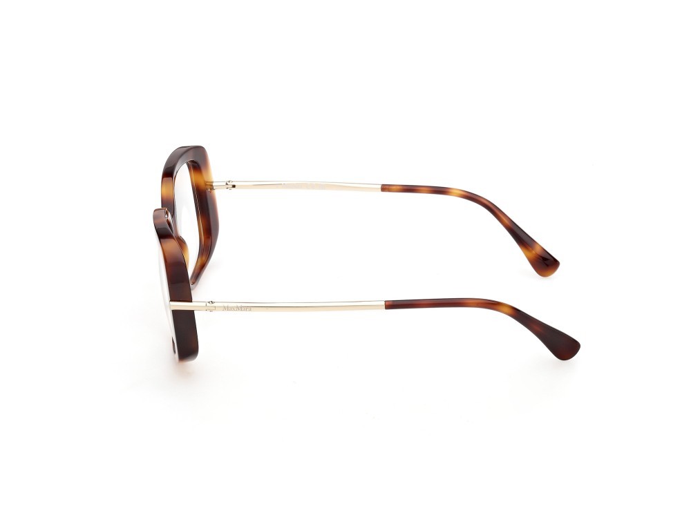 Occhiali da vista MaxMara MM5226 (052) colore  avana scura / oro pallido lucido forma farfalla 