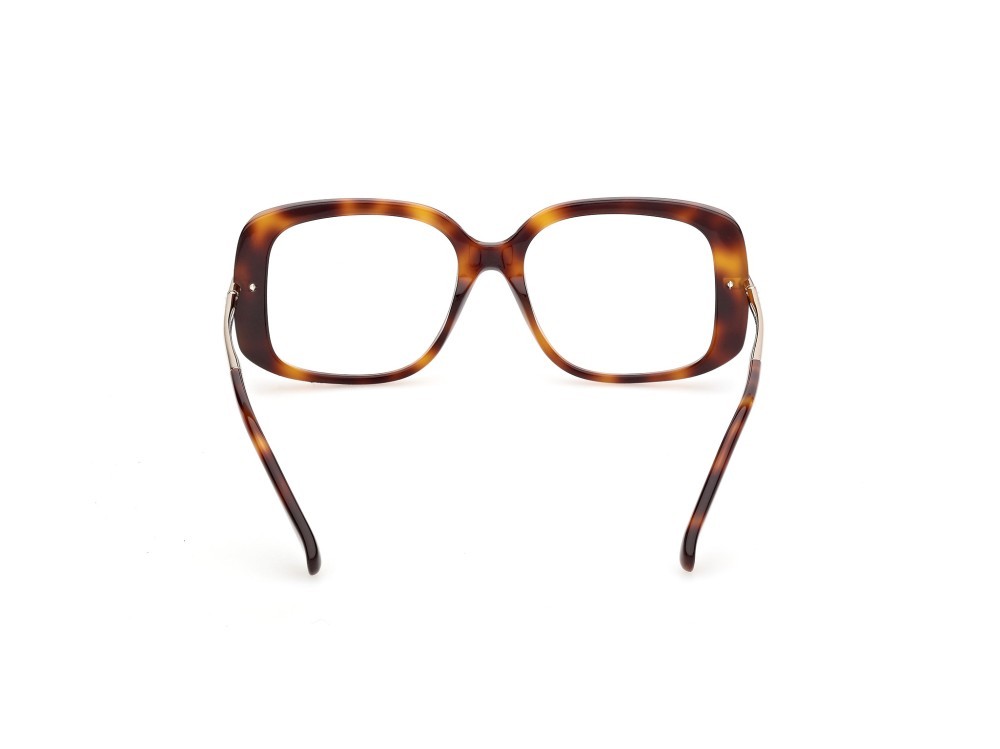 Occhiali da vista MaxMara MM5226 (052) colore  avana scura / oro pallido lucido forma farfalla 