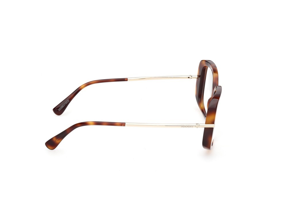 Occhiali da vista MaxMara MM5226 (052) colore  avana scura / oro pallido lucido forma farfalla 