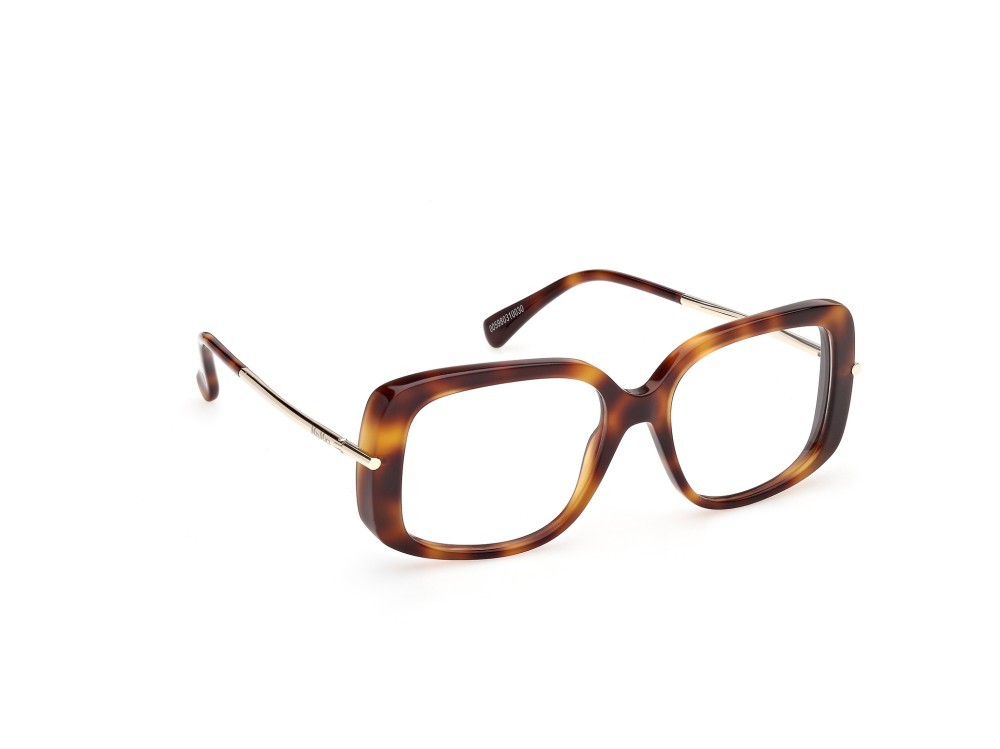 Occhiali da vista MaxMara MM5226 (052) colore  avana scura / oro pallido lucido forma farfalla 
