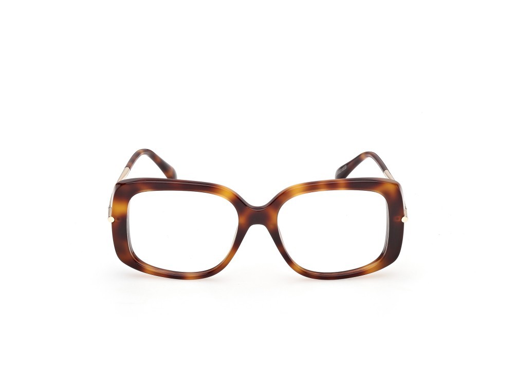 Occhiali da vista MaxMara MM5226 (052) colore  avana scura / oro pallido lucido forma farfalla 