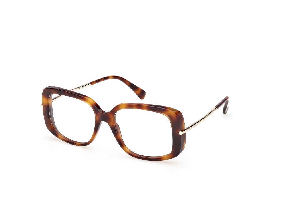 Occhiali da vista MaxMara MM5226 (052) colore  avana scura / oro pallido lucido forma farfalla 