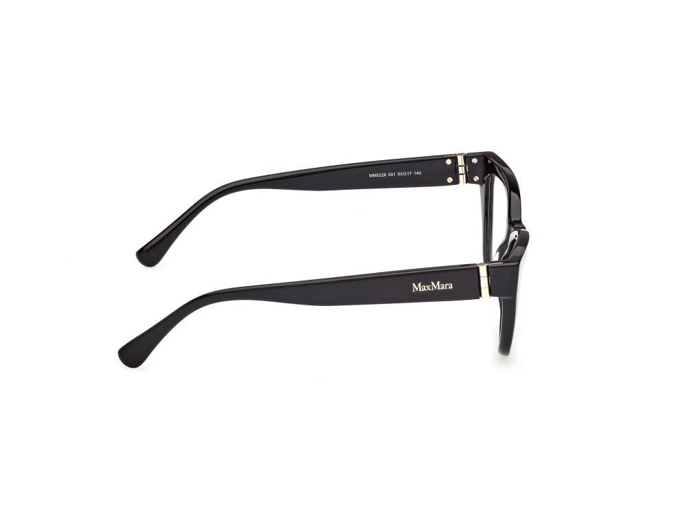 Occhiali da vista MaxMara MM5228 (001) colore nero lucido forma cat eye 