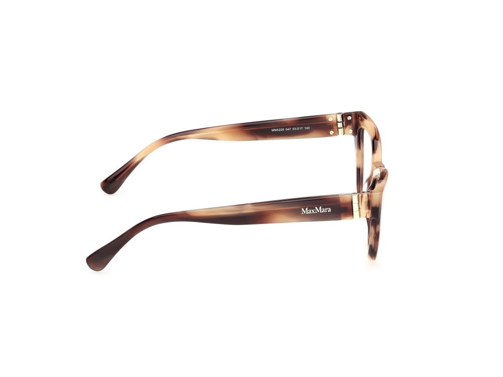 Occhiali da vista MaxMara MM5228 (047) colore corno beige forma cat eye 