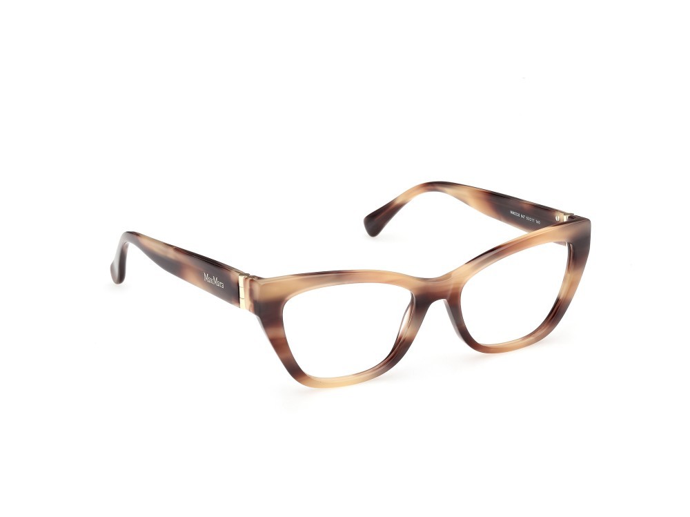 Occhiali da vista MaxMara MM5228 (047) colore corno beige forma cat eye 