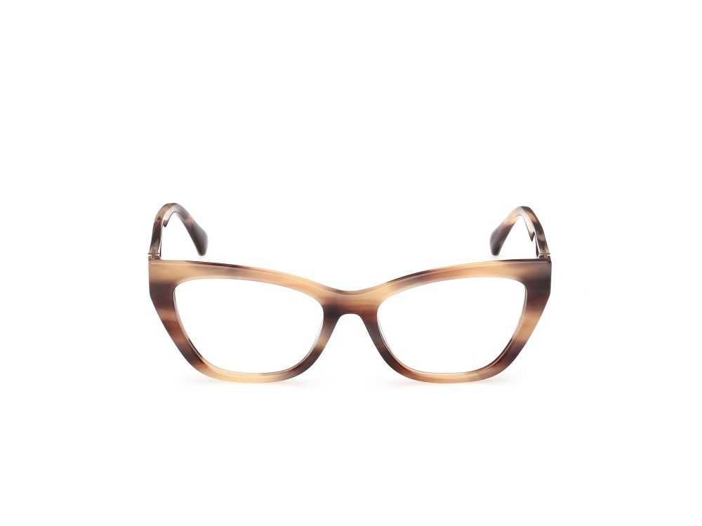 Occhiali da vista MaxMara MM5228 (047) colore corno beige forma cat eye 