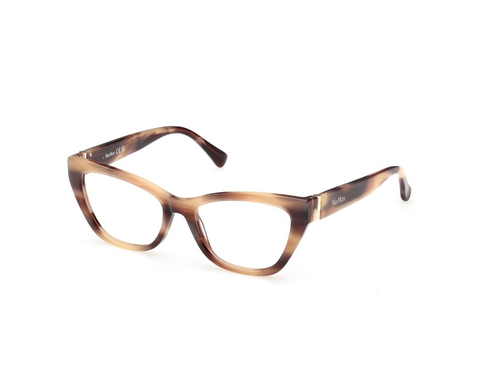 Occhiali da vista MaxMara MM5228 (047) colore corno beige forma cat eye 
