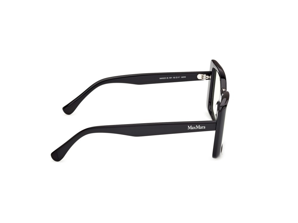 Occhiali da vista MaxMara MM5231-B (001) colore nero lucido  forma rettangolare 