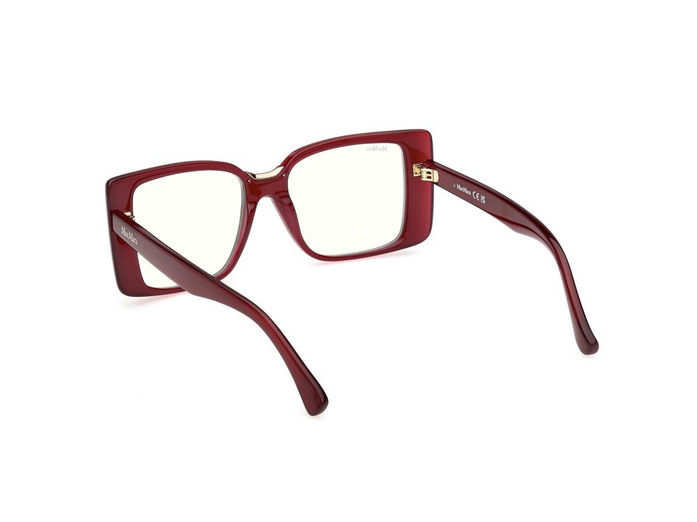 Occhiali da vista MaxMara MM5231-B (069) colore bordeaux lucido forma rettangolare 