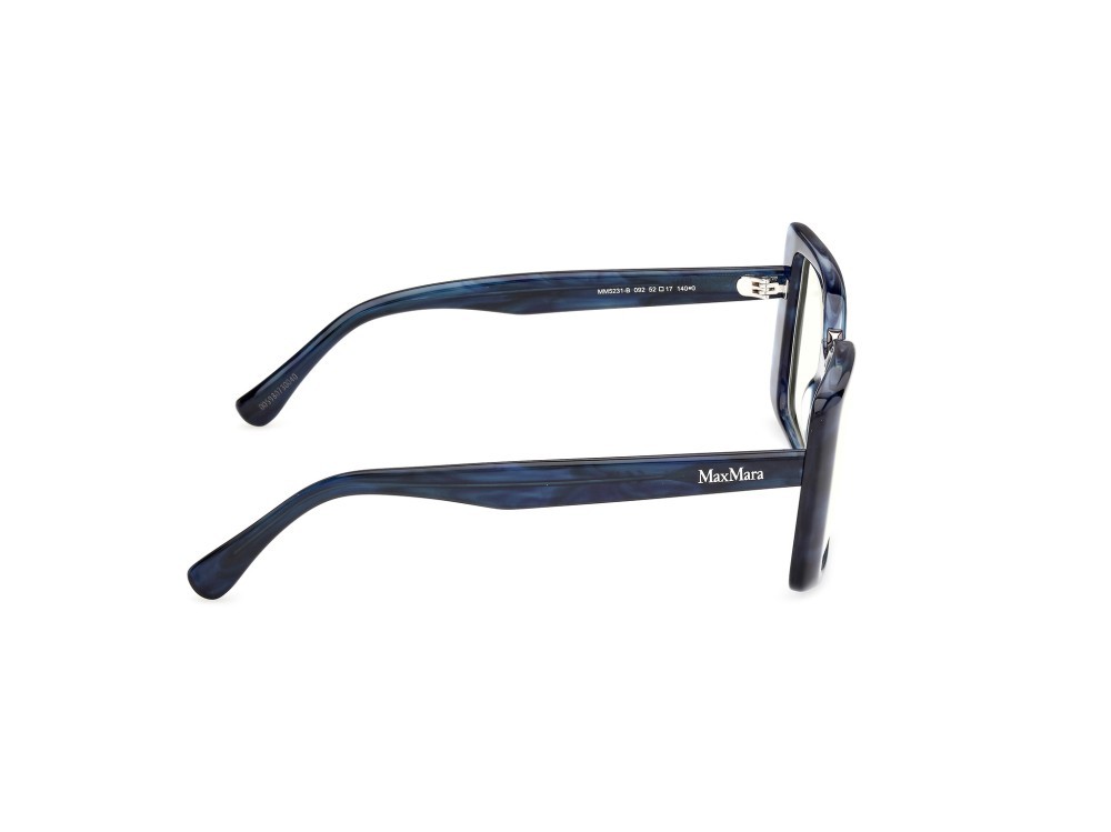 Occhiali da vista MaxMara MM5231-B (092) colore azzurro/striato forma rettangolare 