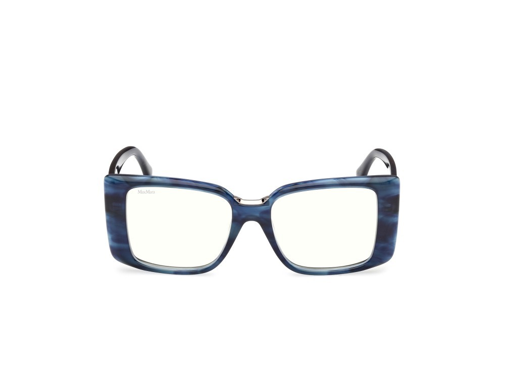 Occhiali da vista MaxMara MM5231-B (092) colore azzurro/striato forma rettangolare 