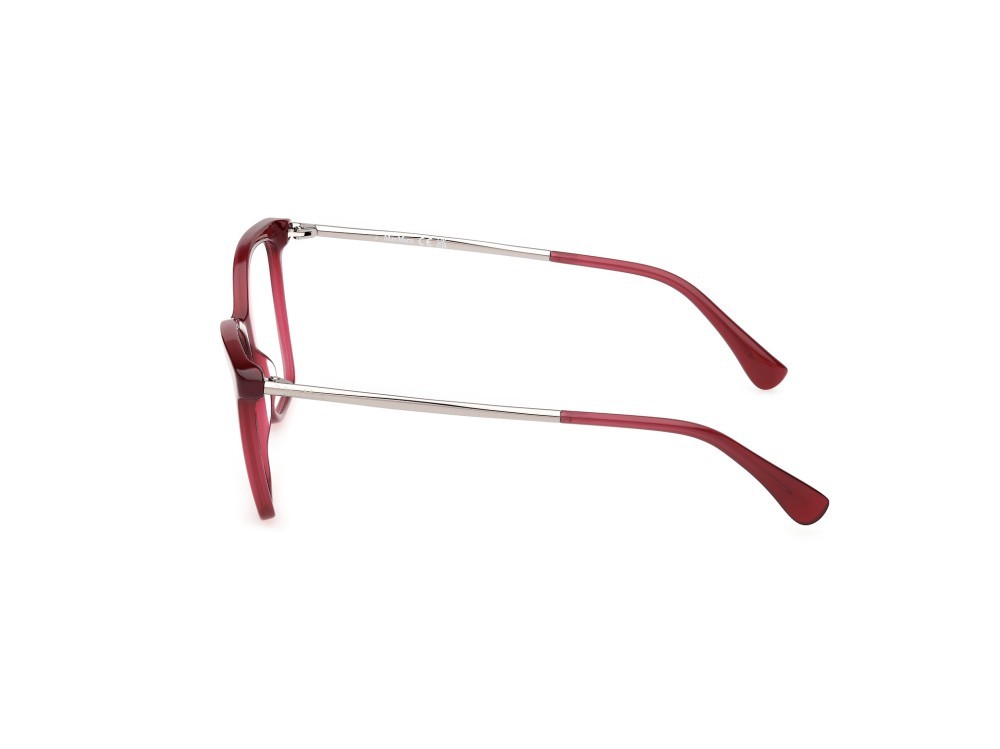 Occhiali da vista MaxMara MM5235 (069) colore bordeaux lucido / rutenio chiaro lucido forma rotondo 