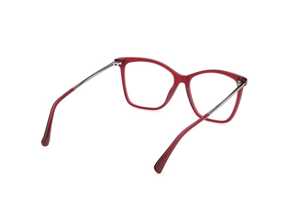 Occhiali da vista MaxMara MM5235 (069) colore bordeaux lucido / rutenio chiaro lucido forma rotondo 
