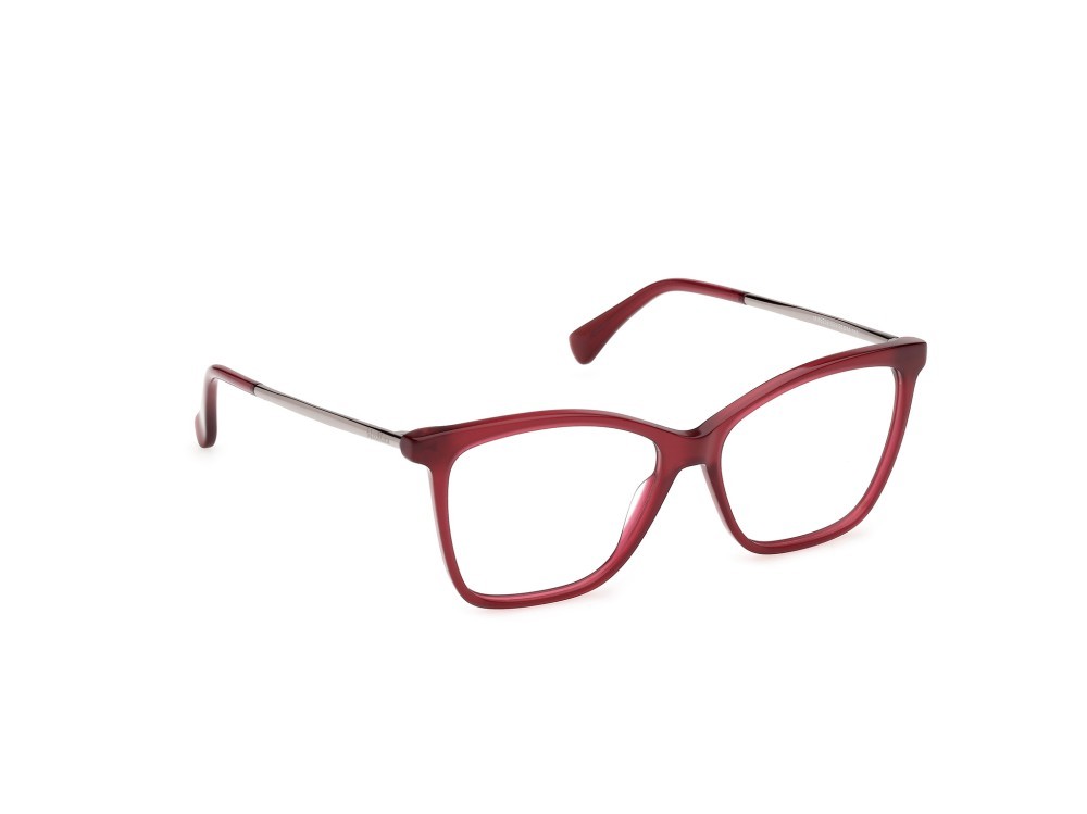 Occhiali da vista MaxMara MM5235 (069) colore bordeaux lucido / rutenio chiaro lucido forma rotondo 