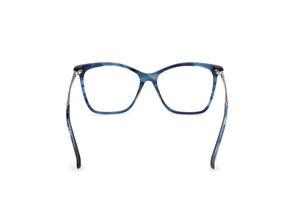 Occhiali da vista MaxMara MM5235 (092) colore blu/striato / palladio lucido forma rotondo 