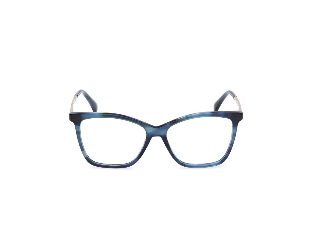 Occhiali da vista MaxMara MM5235 (092) colore blu/striato / palladio lucido forma rotondo 