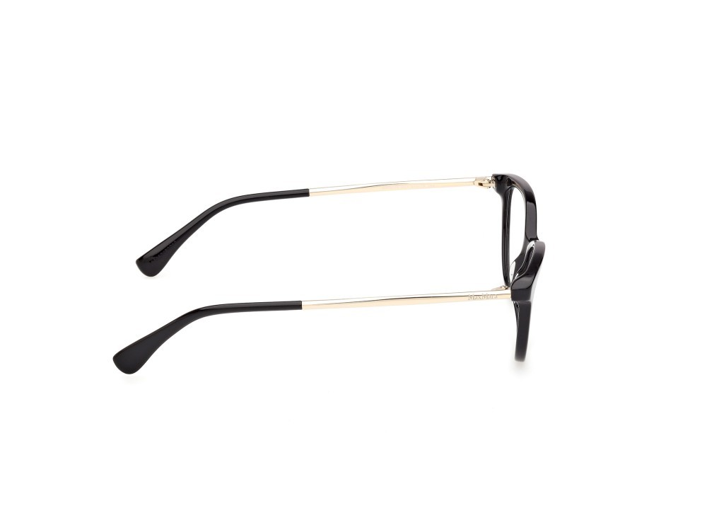Occhiali da vista MaxMara MM5236 (001) colore nero lucido / oro pallido lucido forma ovale 