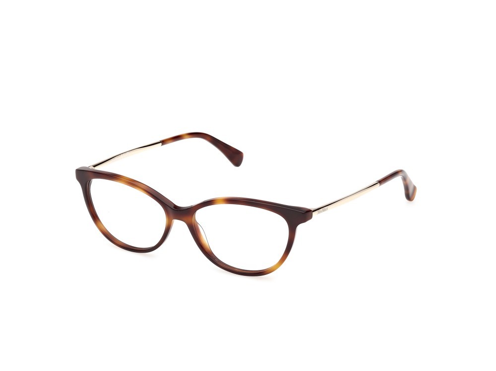 Occhiali da vista MaxMara MM5236 (052) colore avana scura / oro pallido lucido forma ovale 
