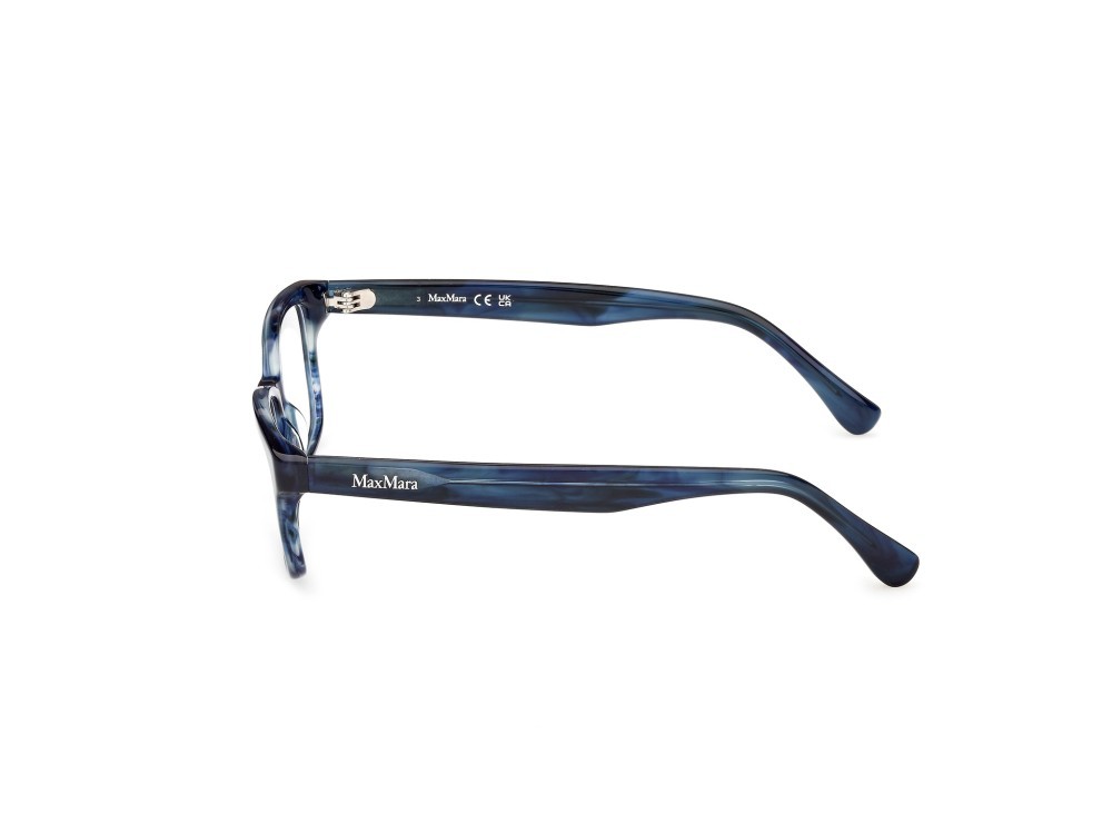 Occhiali da vista MaxMara MM5237 (092) colore azzurro/striato forma rettangolare 
