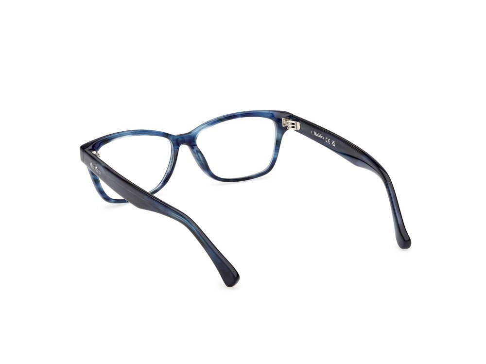 Occhiali da vista MaxMara MM5237 (092) colore azzurro/striato forma rettangolare 