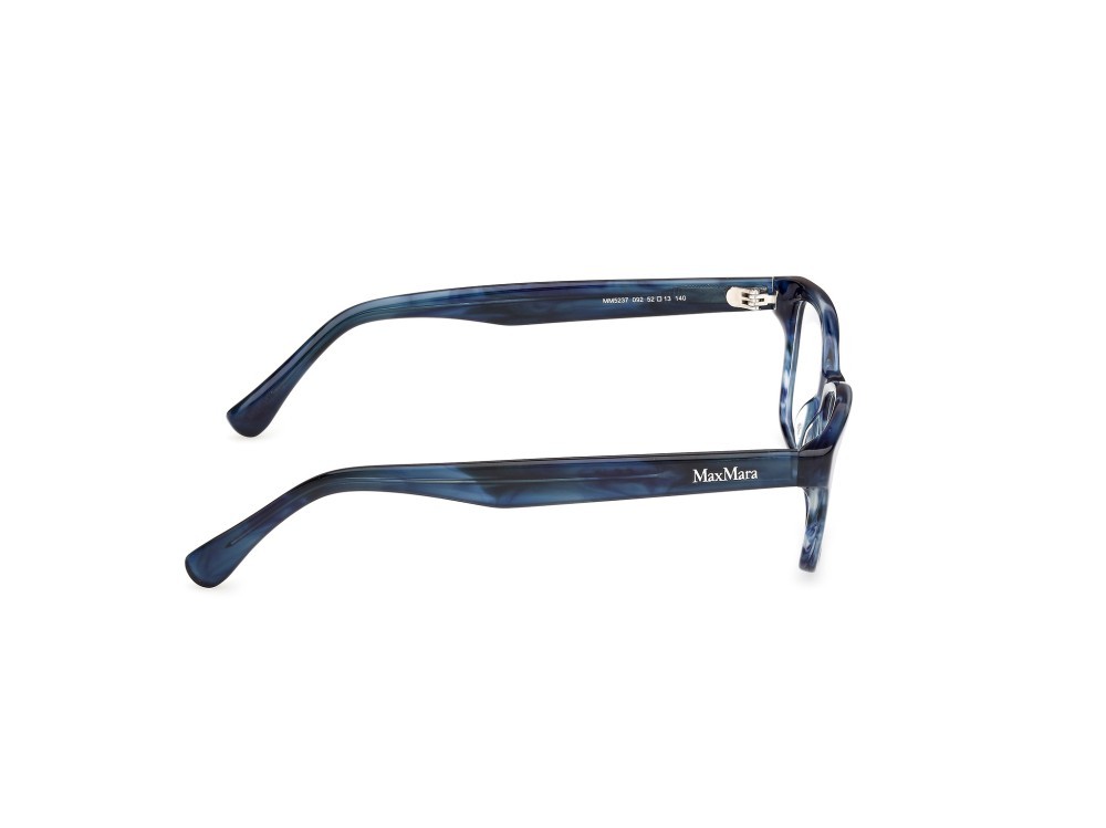 Occhiali da vista MaxMara MM5237 (092) colore azzurro/striato forma rettangolare 