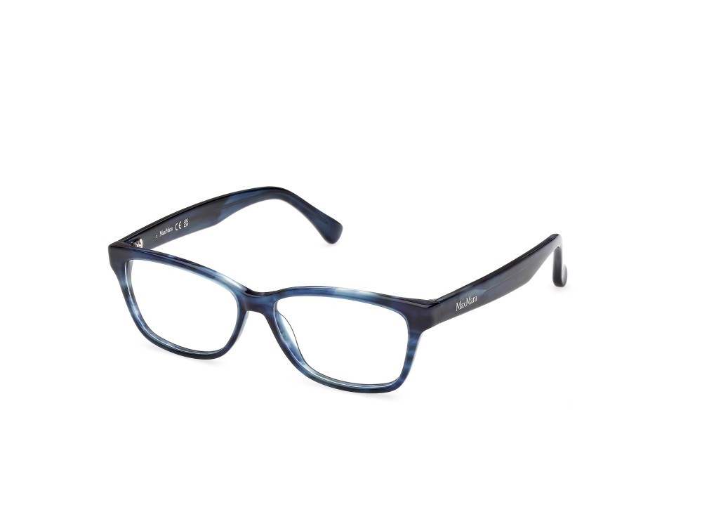 Occhiali da vista MaxMara MM5237 (092) colore azzurro/striato forma rettangolare 