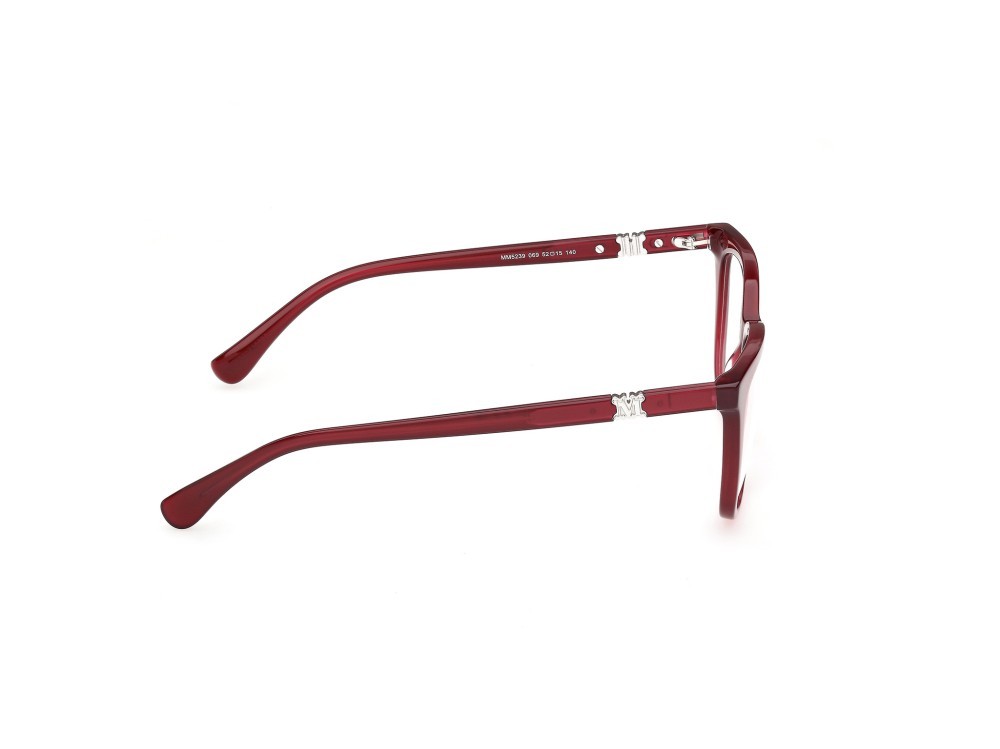 Occhiali da vista MaxMara MM5239 (069) colore bordeaux lucido forma rotondo 