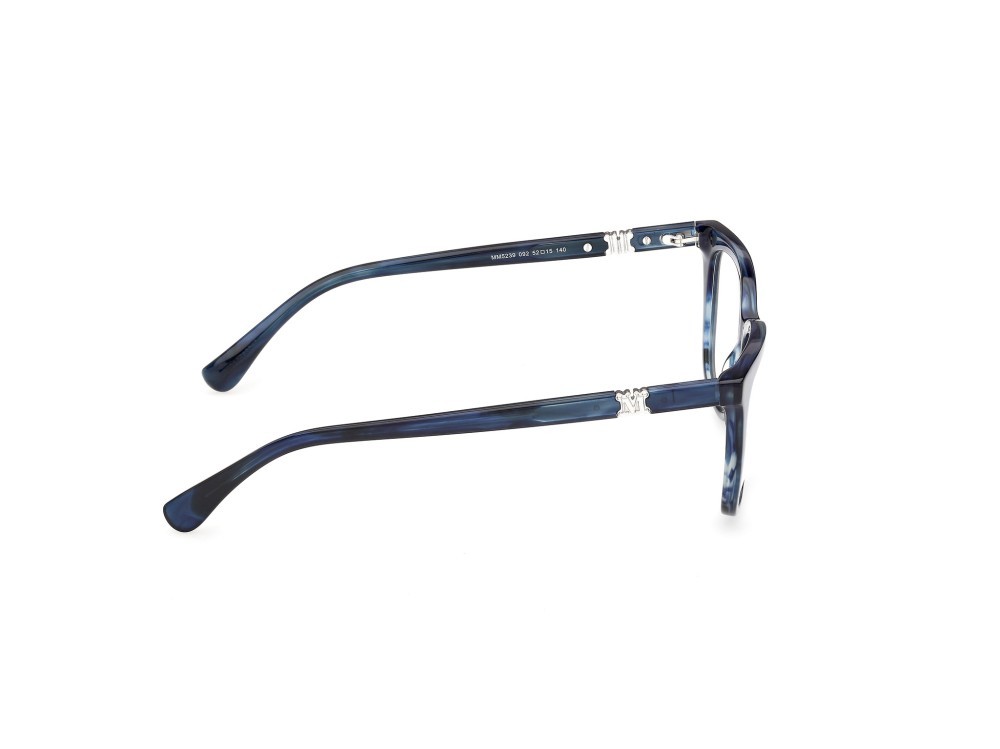 Occhiali da vista MaxMara MM5239 (092) colore azzurro/striato forma rotondo 