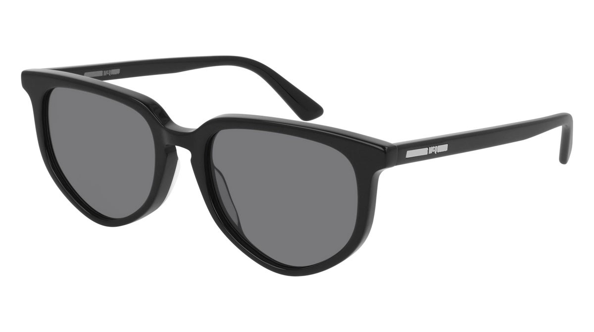 Sunglasses McQ London Calling MQ0251S-001 color black shape pantos lenses smoke