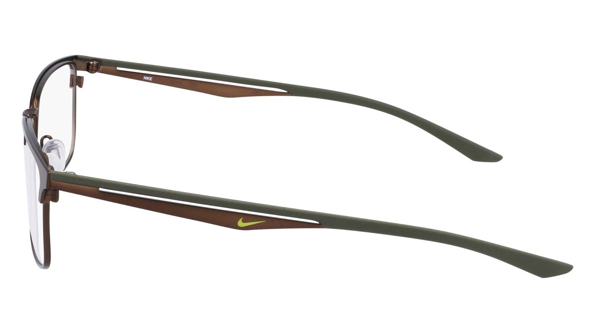 Brillen Nike NIKE 4314 N (212) farbe satin walnut form rechteckig 