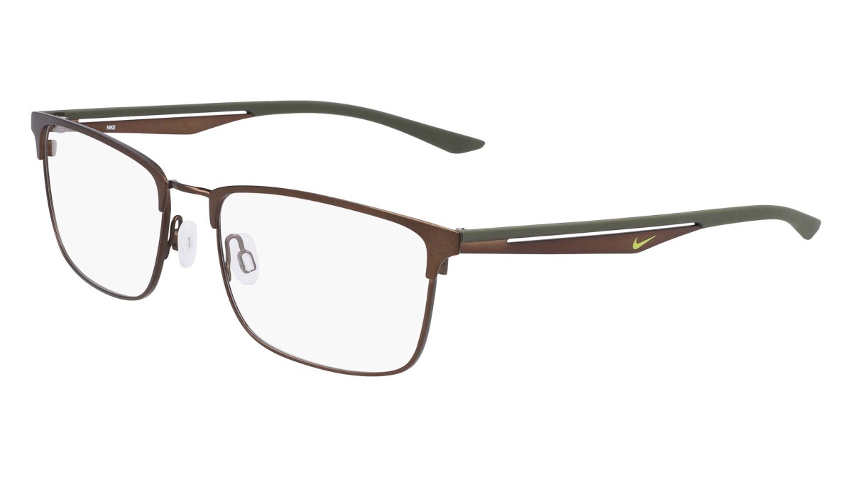 Brillen Nike NIKE 4314 N (212) farbe satin walnut form rechteckig 