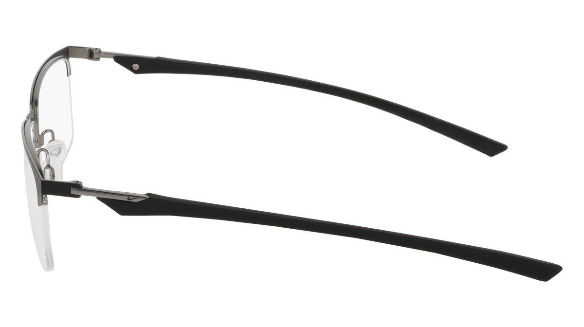 Eyeglasses Nike NIKE 4318 (001) color matte black shape rectangle lenses matte black