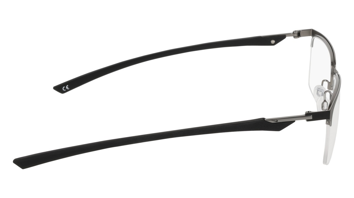 Eyeglasses Nike NIKE 4318 (001) color matte black shape rectangle lenses matte black