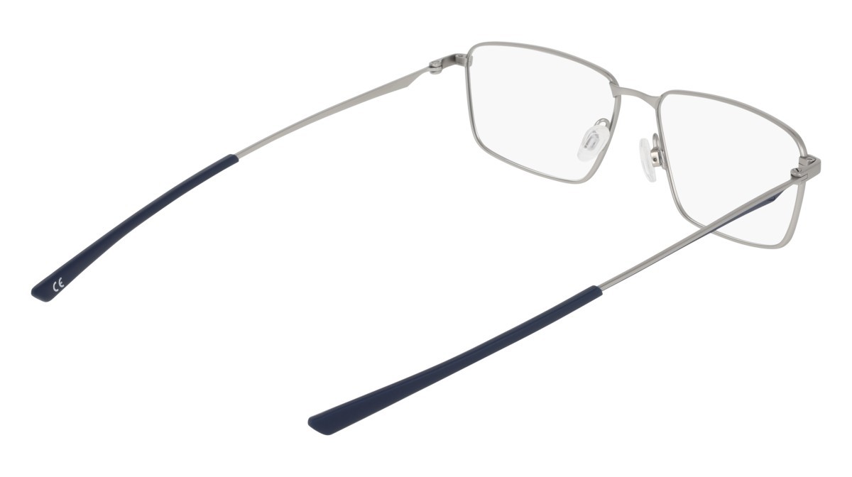 Brillen Nike NIKE 4319 (045) farbe satin silver form rechteckig 