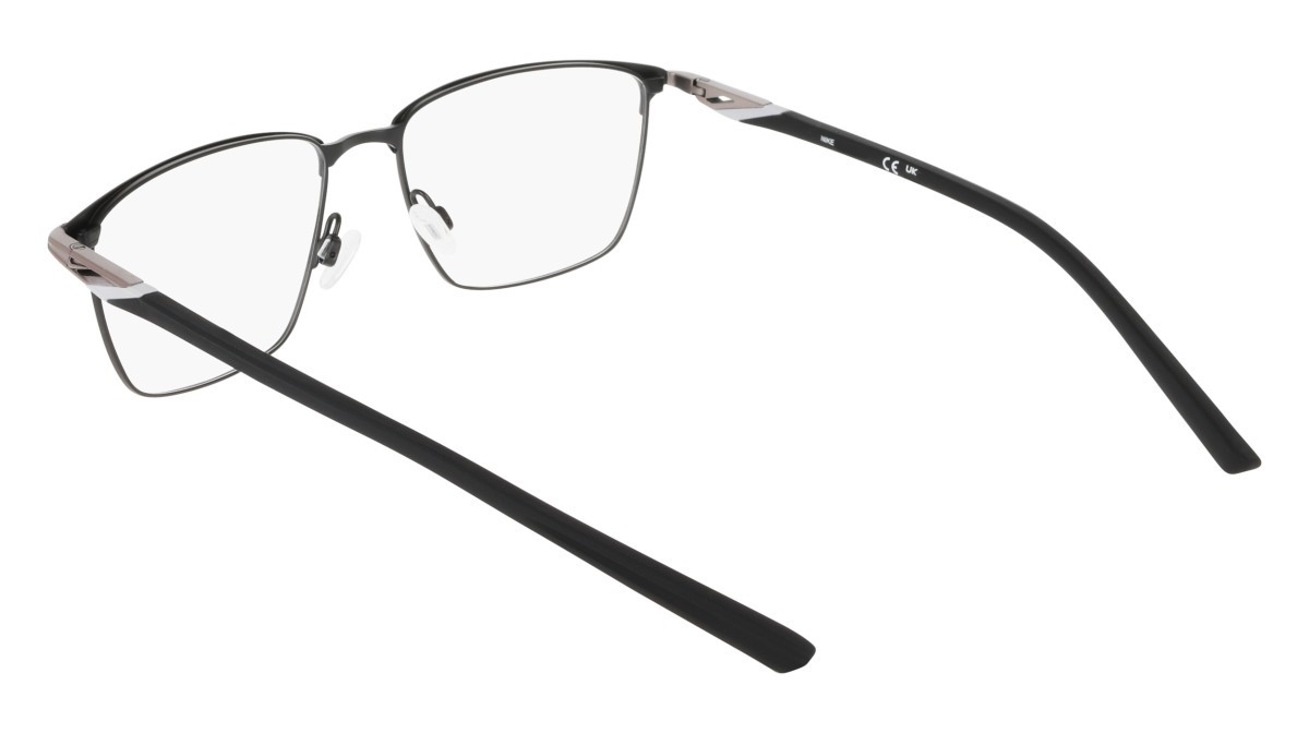 Eyeglasses Nike NIKE 6066 N (001) color matte black shape square 