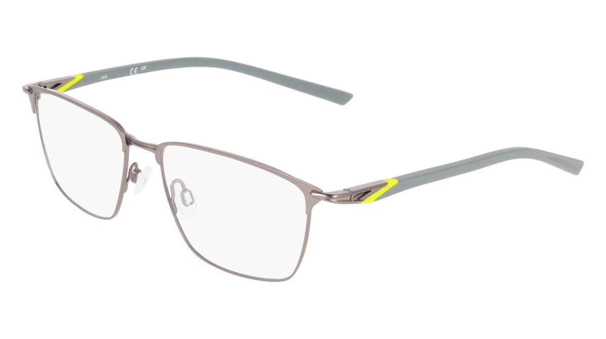 Brillen Nike NIKE 6066 N (070) farbe satin gunmetal form quadratisch 