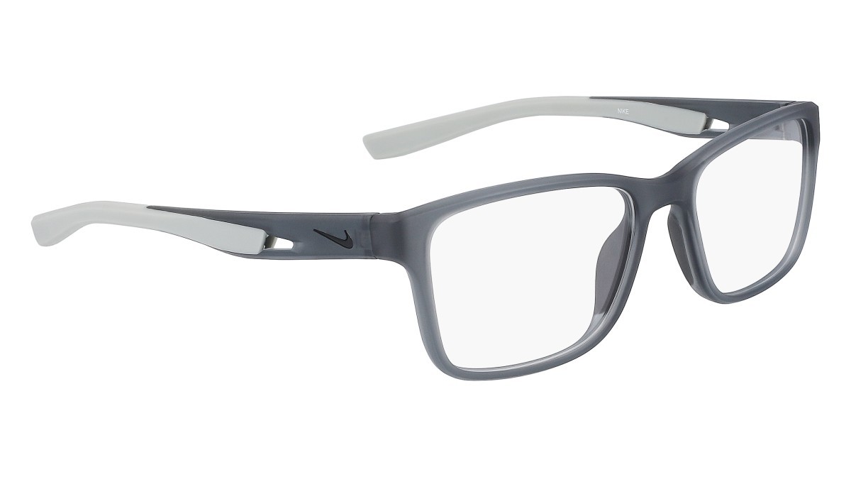 Brillen Nike NIKE 7014 (034) farbe matte dark grey/wolf grey form rechteckig 