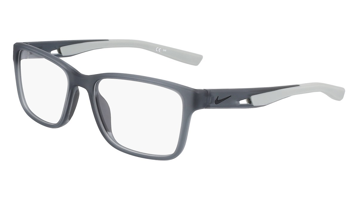 Brillen Nike NIKE 7014 (034) farbe matte dark grey/wolf grey form rechteckig 
