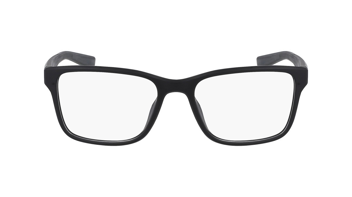 Brillen Nike NIKE 7014 N (001) farbe matte black/dark grey form rechteckig 